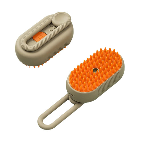 Steam Spray Pet Grooming Brush