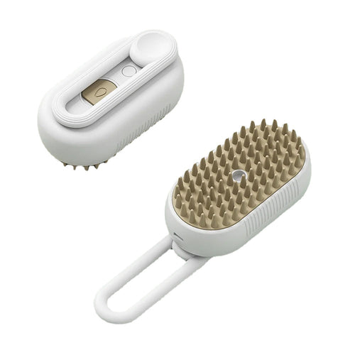 Steam Spray Pet Grooming Brush